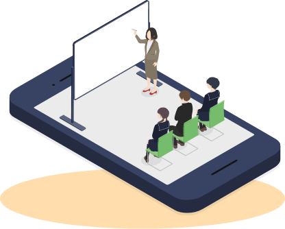 丁寧な解説付き動画学習でわかりやすく！